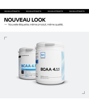 BCAA 4.1.1 Pre-Workout | Powerful Booster Leucine Overdosed Non-GMO Dietary Supplement Bodybuilding & Fitness | Nutrimuscle | 400 Capsules - Buy Online on GoSupps.com