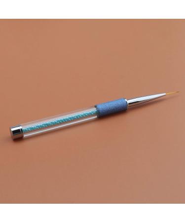 5-Piece Nail Art Liner Brush Set - Blue Nylon Nail Design Brush Pencils (5mm 7mm 11mm 14mm) - Perfect for Salon Detailing - Buy Online on GoSupps.com