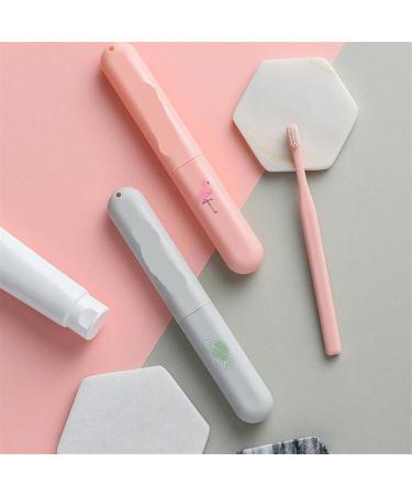 Portable Green Toothbrush Holder & Organizer | Travel Storage Case for Bathroom Accessories | International Shipping Available - Buy Online on GoSupps.com