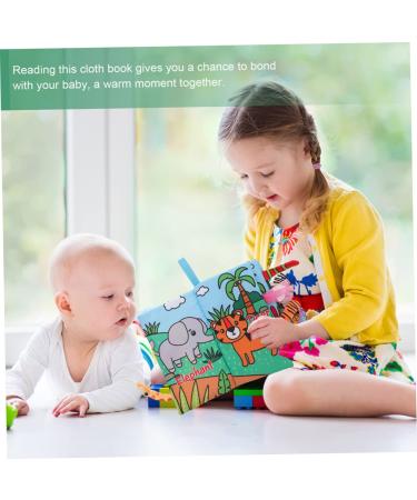 Vicasky Baby Bath Books - Tearproof Fabric Book for Early Education | Soft Educational Toddler Bathing Books - Buy Online on GoSupps.com