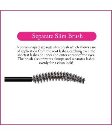 KissMe Isehan Heroine Make Curl Keep Mascara Base Waterproof - 02 Clear Brown - Buy Online on GoSupps.com
