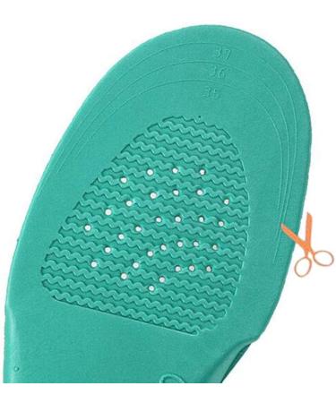 Kids Orthotic Insoles for Flat Feet & Plantar Fasciitis - Shock Absorbing Arch Support for Children - 23.6CM (US1.5 - 4.5) - Buy Online on GoSupps.com