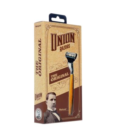 Union Razors RZ1 Wooden Razor - Premium Eco-Friendly Shaving Tool for Sustainable Grooming | Free International Shipping - Buy Online on GoSupps.com