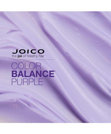 Joico Color Balance Purple Shampoo & Conditioner Set - Eliminate Brassy & Yellow Tones for Cool Blonde/Gray Hair - Buy Online on GoSupps.com