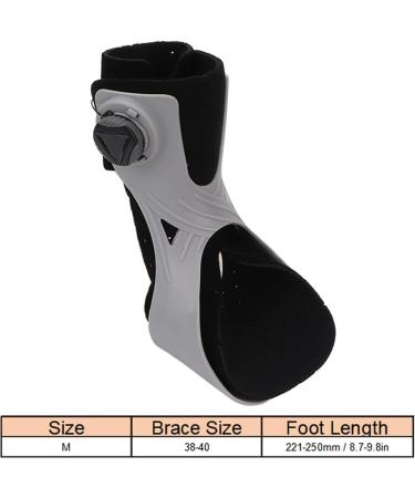 Portable Drop Foot Orthosis Support Brace - Breathable Ankle Stabilizer & Pain Reducing Splint for Right Foot - Buy Online on GoSupps.com