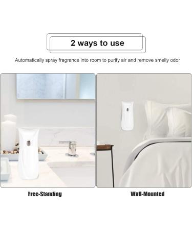 Automatic Air Freshener Dispenser 300Ml Fragrance Aerosol Spray Dispenser Home Indoor Wall Mounted/ Standing Automatic Fragrance Aerosol Spray Sprayer Perfume Sprayer  - Buy Online on GoSupps.com