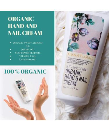 Ultra Moisturizing Organic Hand & Nail Cream - Buy Online on GoSupps.com