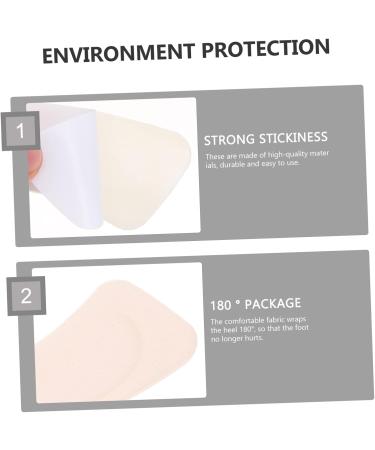 FRCOLOR 20 Pairs Heel Stickers - Non-Slip Shock-Absorbing Heel Cushion Inserts for High Heels - Buy Online on GoSupps.com