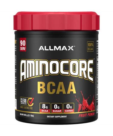 AllMAX Nutrition AminoCore - 90 Servings Fruit Punch - Buy Online on GoSupps.com