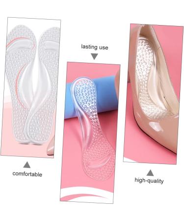 4 Pairs Non-Slip Massage Mat Insoles for Women | Heel Cushion Pads & Protectors for High Heels | Comfort Shoe Inserts - Buy Online on GoSupps.com