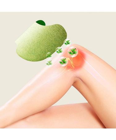 Moxibustion Patch 20pcs Green Moxa Plaster Knee Self Heating Chinese Herb Acupuntura Leg Patches Mugwort - Buy Online on GoSupps.com