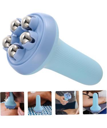Lurrose 3-Piece Metal Ice Massage Roller Set | Effective Hair Growth & Body Leg Relief | Sports Steel Ball Massage Device 14.5x7.5cm | International Shipping Available - Buy Online on GoSupps.com