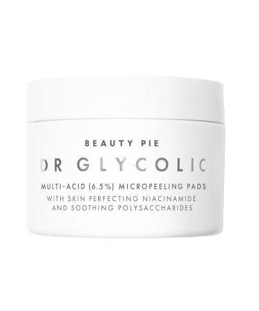 Beauty Pie Dr Glycolic Multi-Acid (6.5%) Micropeeling Glycolic Acid Pads For Exfoliating & Anti-Aging Benefits