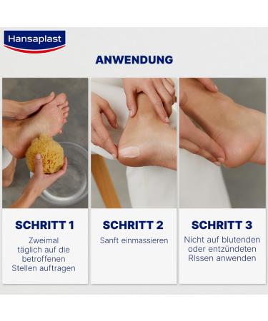 Hansaplast Shoot Ointment Repair & Care 40ml - Foot Cream for Very Dry & Cracked Skin Smooth & Delicate Feet - Buy Online on GoSupps.com