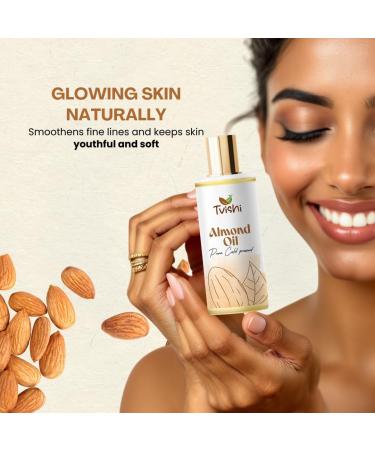 BEMT Cold-Pressed Almond Oil 100 ml | Pure & Natural Almond Oil for Skin & Hair | Lightweight Moisturizing Oil - Buy Online on GoSupps.com