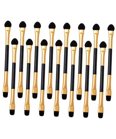 BIUDECO 15pcs Eye Shadow Brush Makeup Supplies Makeup Applicator Sticks Makeup Sponge Brush Soft Rubber