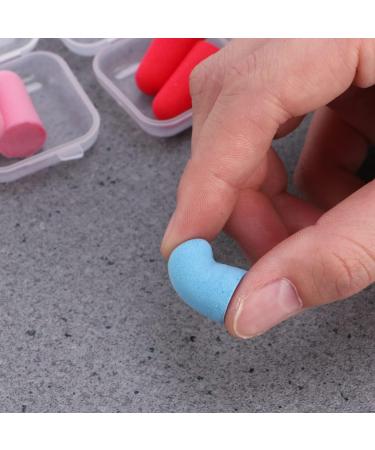 NUOLUX 12 Boxes Anti-Noise Foam Earplugs Soft Quiet Sleeping Ear Plugs for Study Sleeping Working Travel Snoring (Assorted Color) - Buy Online on GoSupps.com