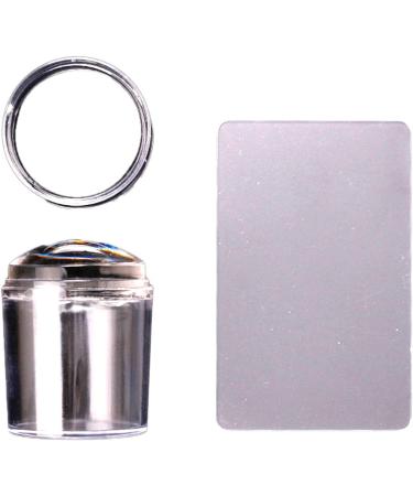 Buy Pink Nail Art Stickers & Stamp Tool Set for Women - Perfect for Party Decor & Home Use - Buy Online on GoSupps.com