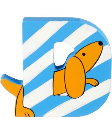 Wooden Letter D for Dog by Orange Tree Toys - Personalized Baby Name Alphabet Animal Decor for Nursery and Bedroom - Buy Online on GoSupps.com