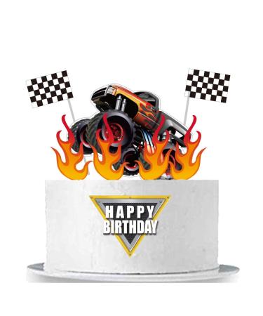 Monster Truck Car Cake Topper Birthday party supplies