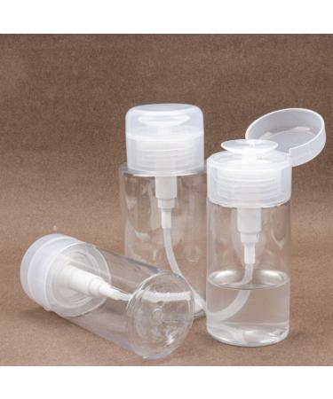 FOMIYES Clear Pump Press Bottle Plastic Sample Containers Empty 120ml Travel Jar Refillable Cosmetic Bottle for Creams Lotions Body Scrub Butter - Buy Online on GoSupps.com