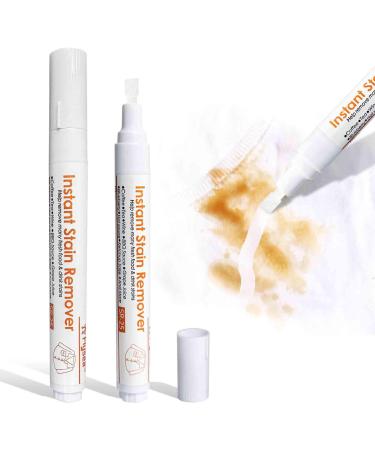 Stain Removing Pen Bleach for Clothing Bleach Pen Instant Stain Remover Stick Portable Grease Stain Remover Pen for a Variety of Fabric Clothing Instantly Remove Stains (A) 6.00 ml (Pack of 1)