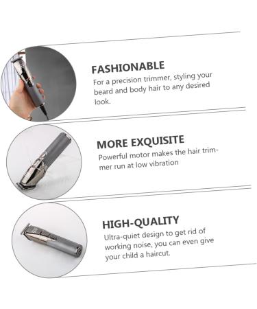 minkissy Men Hair Clippers Clipper Electric Cordless Rechargeable Lint 1 Set Men Clippers Men Grooming Cordless Trimmer USB Trimmers Electric Clipper Man Beard Trimmer - Buy Online on GoSupps.com