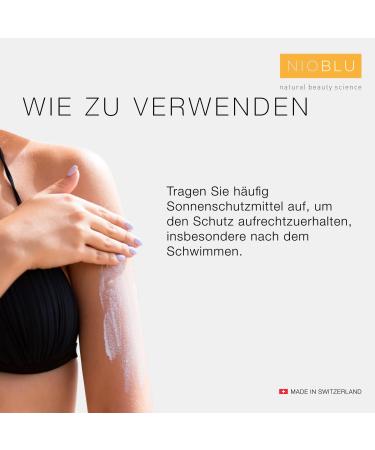  NIOBLU Nio-Face Cream SPF 50+ - Buy Online on GoSupps.com