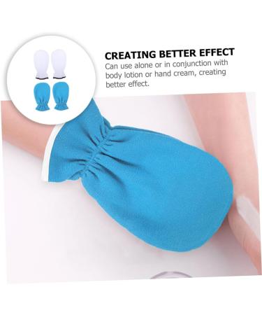 Gogogmee 2 Pairs Essential Oil Gloves Portable Wax Mitts Nursing Gloves Reusable Paraffin Mitts Portable Wax Gloves Washable Paraffin Mitts Nursing Supply Reusable Paraffin Gloves - Buy Online on GoSupps.com