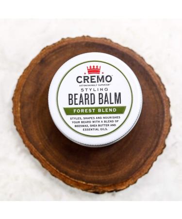 Buy Cremo Beard Balm Cedar Forest 2 oz - Ultimate Styling & Conditioning - Buy Online on GoSupps.com