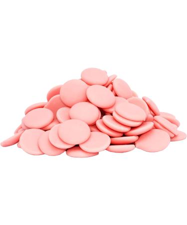 BAM Strawberry Chocolate Drops Callets Chips for Melting Home and Pro Baking Strawberry Flavour 500g - Buy Online on GoSupps.com