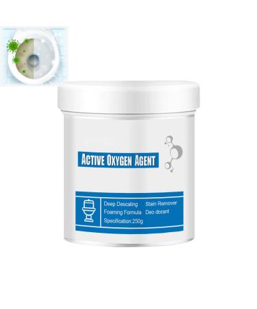 Splash Toilet Cleaner Toilet Active Oxygen Agent Upgrade Splash Foaming Toilet Cleaner Removes Accumulation And Deep Cleans (250g 1pcs) 250g 1pcs