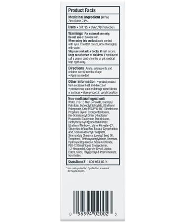 Eucerin Sun Tinted Mineral Face Sunscreen Lotion SPF 35 | Blendable Tinted Mineral Sunscreen for all skin tones with Zinc Oxide and 5 Antioxidants | Daily Sunscreen | 50 mL pump - Buy Online on GoSupps.com