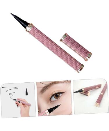 BIUDECO Eyeliner Black Eye Liner Pencils Eyelash Glue Pen Eye Liner Liquid Liner Eye Makeup Pink Skinned - Buy Online on GoSupps.com