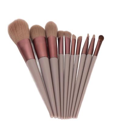 Soft Lightweight Portable Makeup Brushes Set with Storage Bag | Ideal for Loose Powder Concealers Eye Shadows & Blush - Ship Worldwide - Buy Online on GoSupps.com