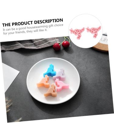 OUNONA 6 Pcs Kangaroo Baking Mold Cupcake Mold Dessert Trays Reusable Silicone Ice Maker Silicone Soap Molds Creative Mold Animal Baking Molds Gummy Molds Silica Gel Chocolate Mold Ocean 19.8X15X2CMx3pcs Random Colorx3pcs - Buy Online on GoSupps.com
