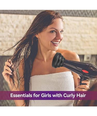 Collapsible Silicone Hair Diffuser for Curly & Natural Hair | Home & Travel Hairdryer Attachment - Buy Online on GoSupps.com