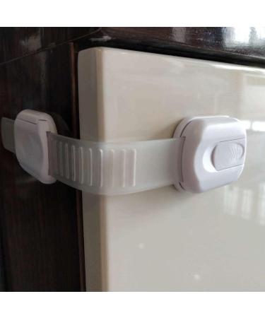 Jingling Child Safety Belt Locks - Self-Adhesive Cupboard & Fridge Drawer Locks for Ultimate Child Safety - Buy Online on GoSupps.com
