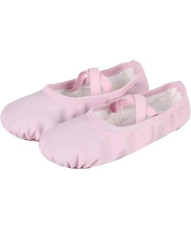Dynadans Soft Leather Ballet Shoes - Pink (Toddler Size 11) - Buy Online on GoSupps.com