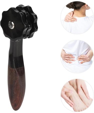 Ochsenhorn Neck Wheel Massager - Portable 3-Wheel Horn Massage Tool for Muscle Relief & Relaxation | Versatile Wellness Aid - Buy Online on GoSupps.com