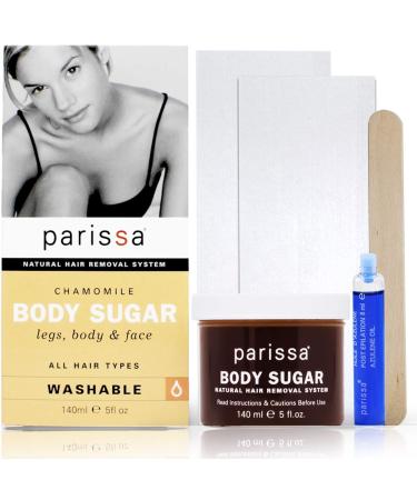 Parissa Chamomile Body Sugar Natural Hair Remover System - 5 Ounce (S170)