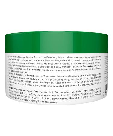Felps Xmix Bamboo Extract Hair Growth Mask - 300g | Nourishing & Strengthening Formula for Hair Restoration | Shop Internationally - Buy Online on GoSupps.com
