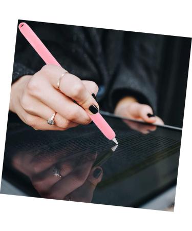 Mikikit 4-Part Pencil Case with Animal Pins - Soft Purple Sleeve & Shell Pink Holder Cute Silicone Pen Included | International Shipping - Buy Online on GoSupps.com