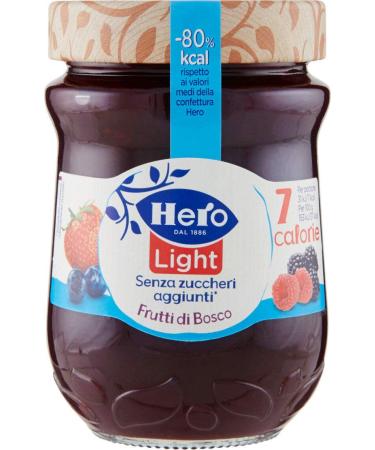 Hero Hero Light Wild Berry Light Bread Tarts Italy 280g Pack of 3
