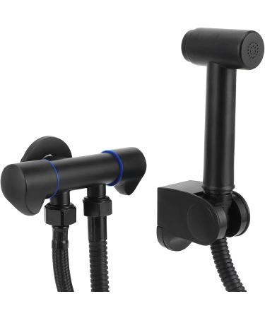 High Pressure Stainless Steel Toilet Sprayer G1/2 - Bidet Sprayer with 1 in 2 Out Angle Valve | Premium Bathroom Supplies - Buy Online on GoSupps.com