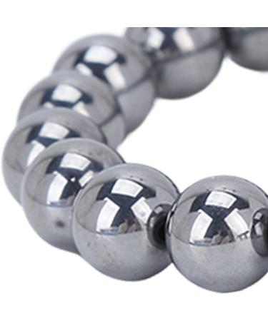 Fashion Terahertz Stone Bracelet for Men & Women - 9mm Energy & Fatigue Relief - Buy Online on GoSupps.com