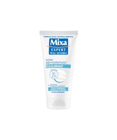 Mixa Expert Sensitive Skin - Balancing Rehydrating Care with Oat Extract + Regulating Copper - 50 ml