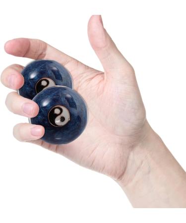 Buy Ipetboom Yin Yang Baoding Balls - Chinese Health Exercise Stress Relief Handballs for Wrist & Finger Strengthening - Buy Online on GoSupps.com