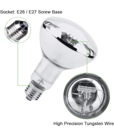 MIXJOY 125 Watt High Intensity Self-Ballasted UV/Heat Mercury Vapor Light Bulb UVA UVB Full Spectrum Sun Light for Reptile and Amphibian Use - Buy Online on GoSupps.com