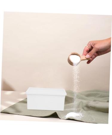 Cabilock Box Sheet Laundry Detergent Storage Box Drawer Laundry Room Bucket Laundry Powder Bin Scent Beads Container Laundry Detergent Dispenser Laundry Plastic With Cover White 16.8X11X7.5CM White - Buy Online on GoSupps.com